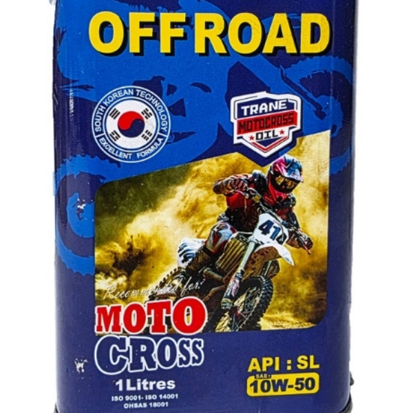 روغن موتور سیکلت ترین مدل OFFROAD 10W50-SL حجم 1 لیتر روغن موتور سیکلت ترین مدل OFFROAD 10W50-SL حجم 1 لیتر