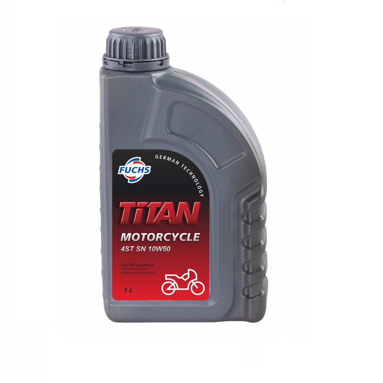 روغن موتور سیکلت فوکس 10W50 SN مدل TITAN حجم 1 لیتر