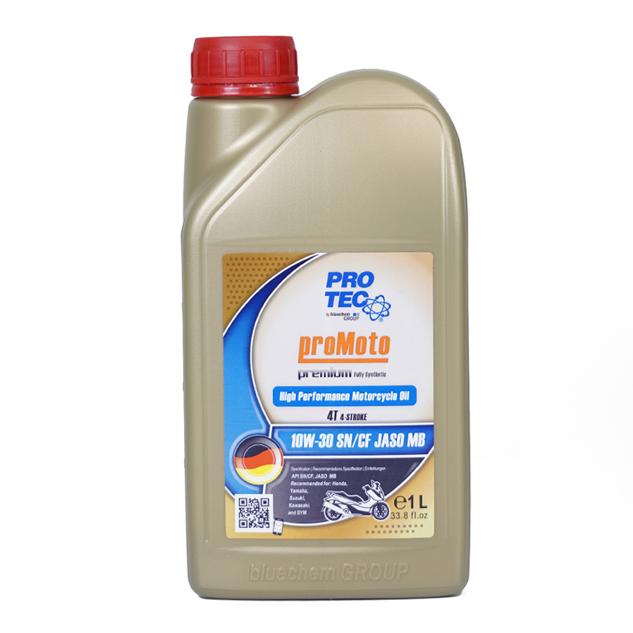 روغن موتورسیکلت پروتک مدل 10W30-SN/CF-MB حجم ۱ لیتر