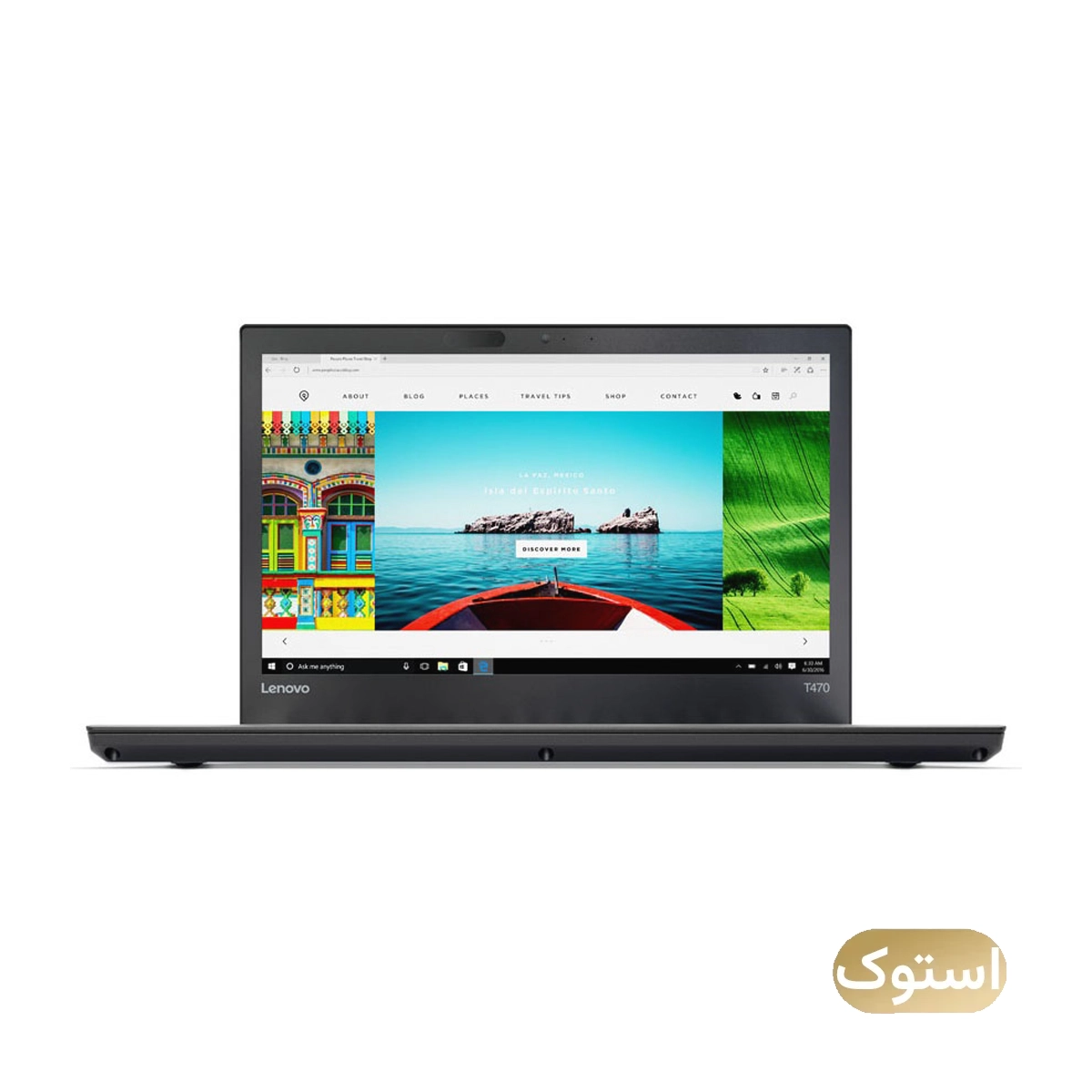 لپ تاپ استوک USED - لنوو 14 اینچی مدل THINKPAD T470 i5 6300U 8GB 128GB - مشکی