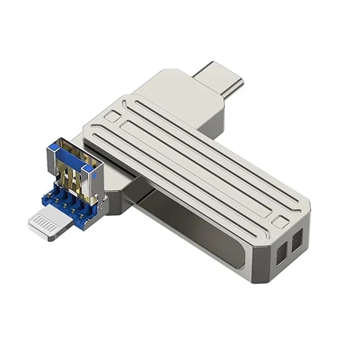 فلش مموری ویوو مدل Wi-FD001 ظرفیت 256 گیگابایت-نقره ای فلش مموری ویوو مدل Wi-FD001 ظرفیت 256 گیگابایت-نقره ای