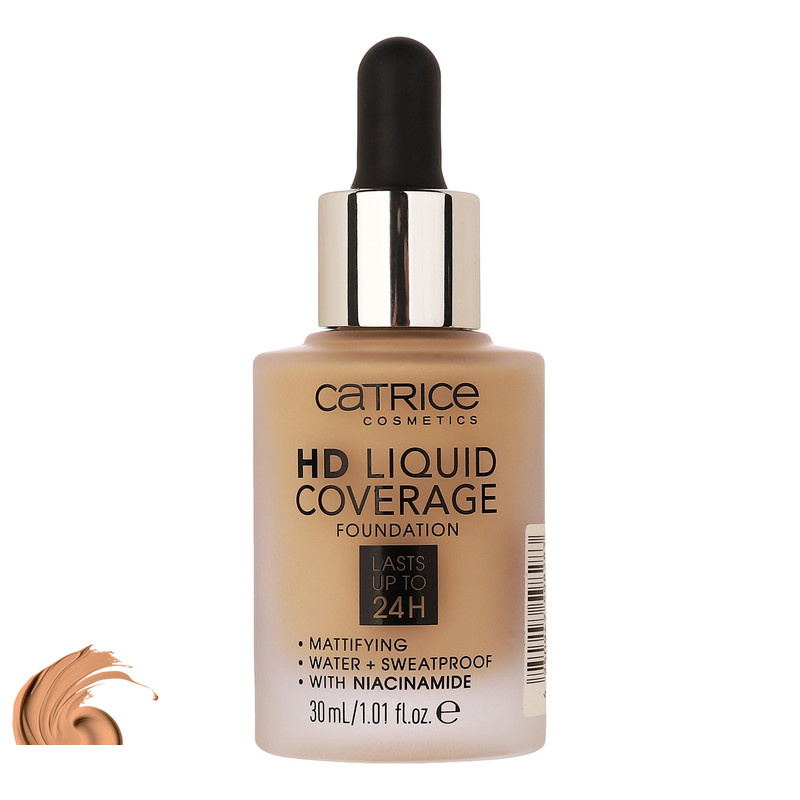 کرم پودر کاتریس مدل Liquid Coverage حجم 10 میلی لیتر کرم پودر کاتریس مدل Liquid Coverage حجم 10 میلی لیتر