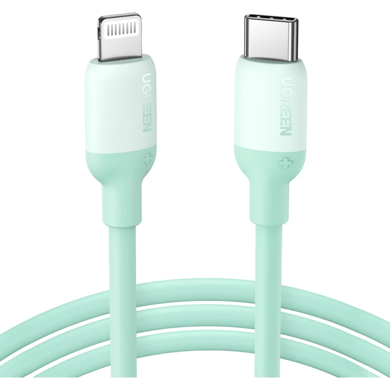 کابل تبدیل USB-C به لایتنینگ یوگرین مدل US387 طول 1 متر-زرد کابل تبدیل USB-C به لایتنینگ یوگرین مدل US387 طول 1 متر-زرد