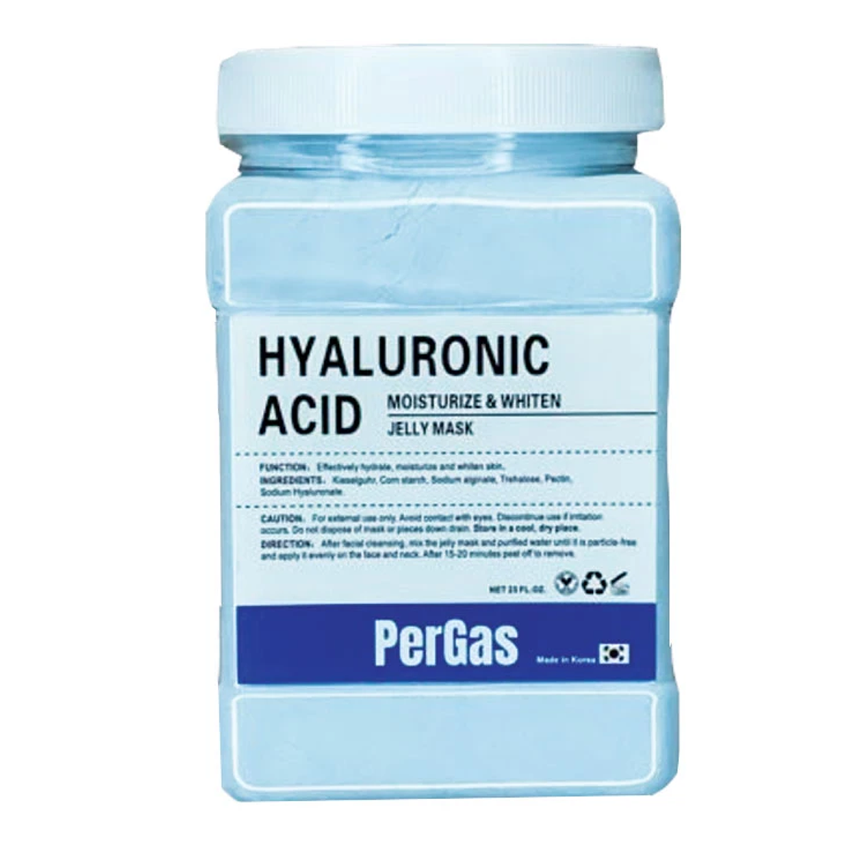 ماسک صورت پرگاس مدل هیالورونیک اسید وزن 700 گرم ماسک صورت پرگاس مدل هیالورونیک اسید وزن 700 گرم