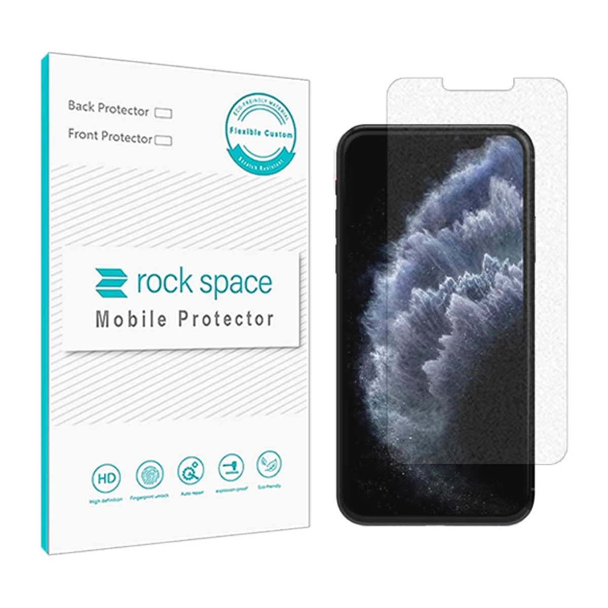 گلس گوشی اپل iPhone 11 Pro راک اسپیس مات مدل HyMTT