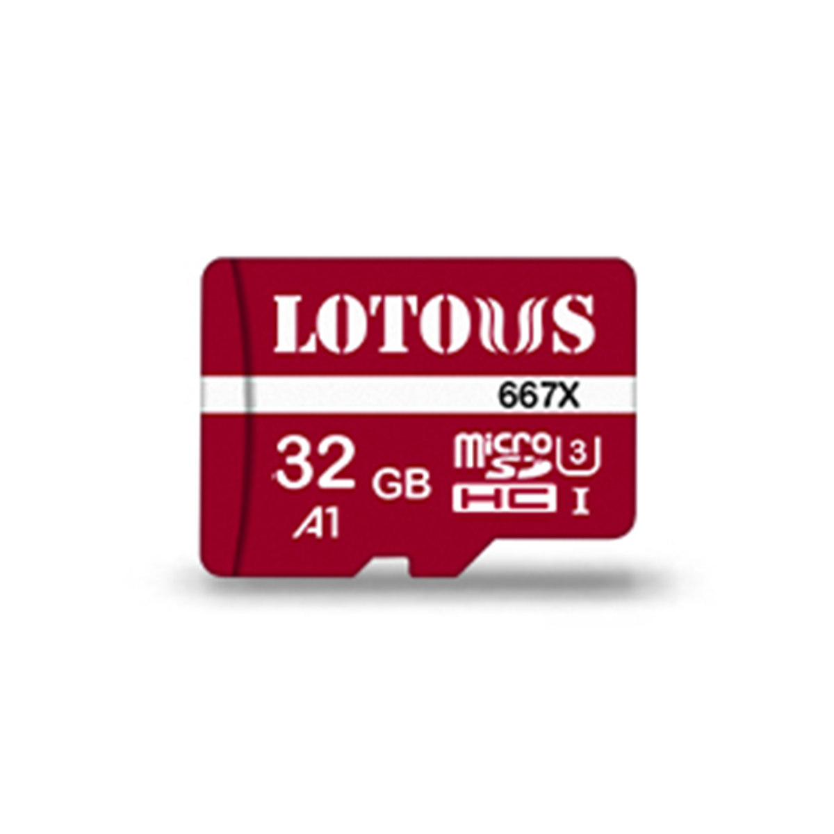 کارت حافظه microSDHC لوتوس استاندارد U3 A1 مدل 667X ظرفیت 32 گیگابایت کارت حافظه microSDHC لوتوس استاندارد U3 A1 مدل 667X ظرفیت 32 گیگابایت