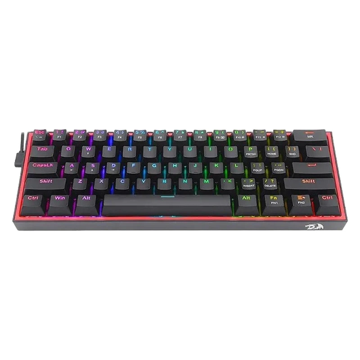 کیبورد گیمینگ ردراگون مدل K617 FIZZ GGB RGB-M کیبورد گیمینگ ردراگون مدل K617 FIZZ GGB RGB-M