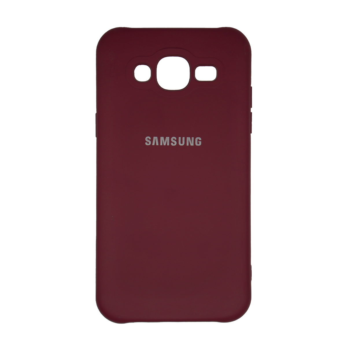 کاور گوشی سامسونگ Galaxy J5 مدل محافظ لنزدار سیلیکونی-قرمز