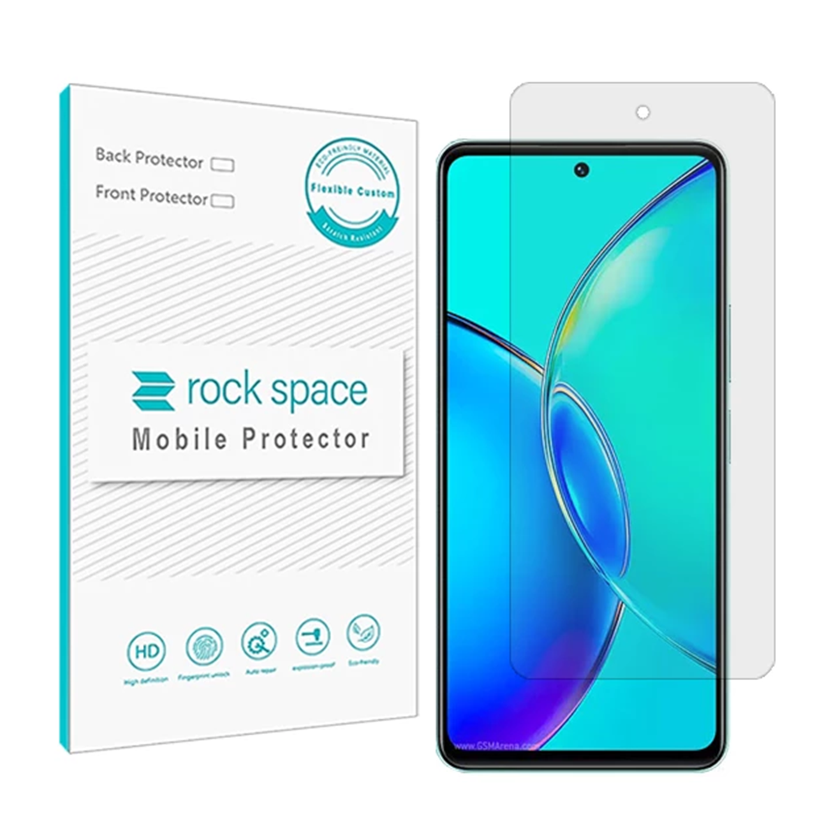 گلس گوشی ویوو Y36 راک اسپیس مدل Hydrogel HGL