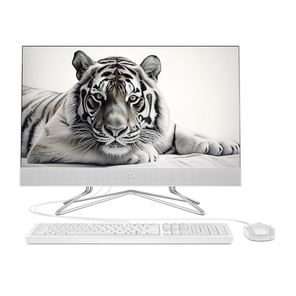 کامپیوتر All in One اچ پی 21.5 اینچی مدل HP 200 G4 i5 1235U 8GB 1TB SSD