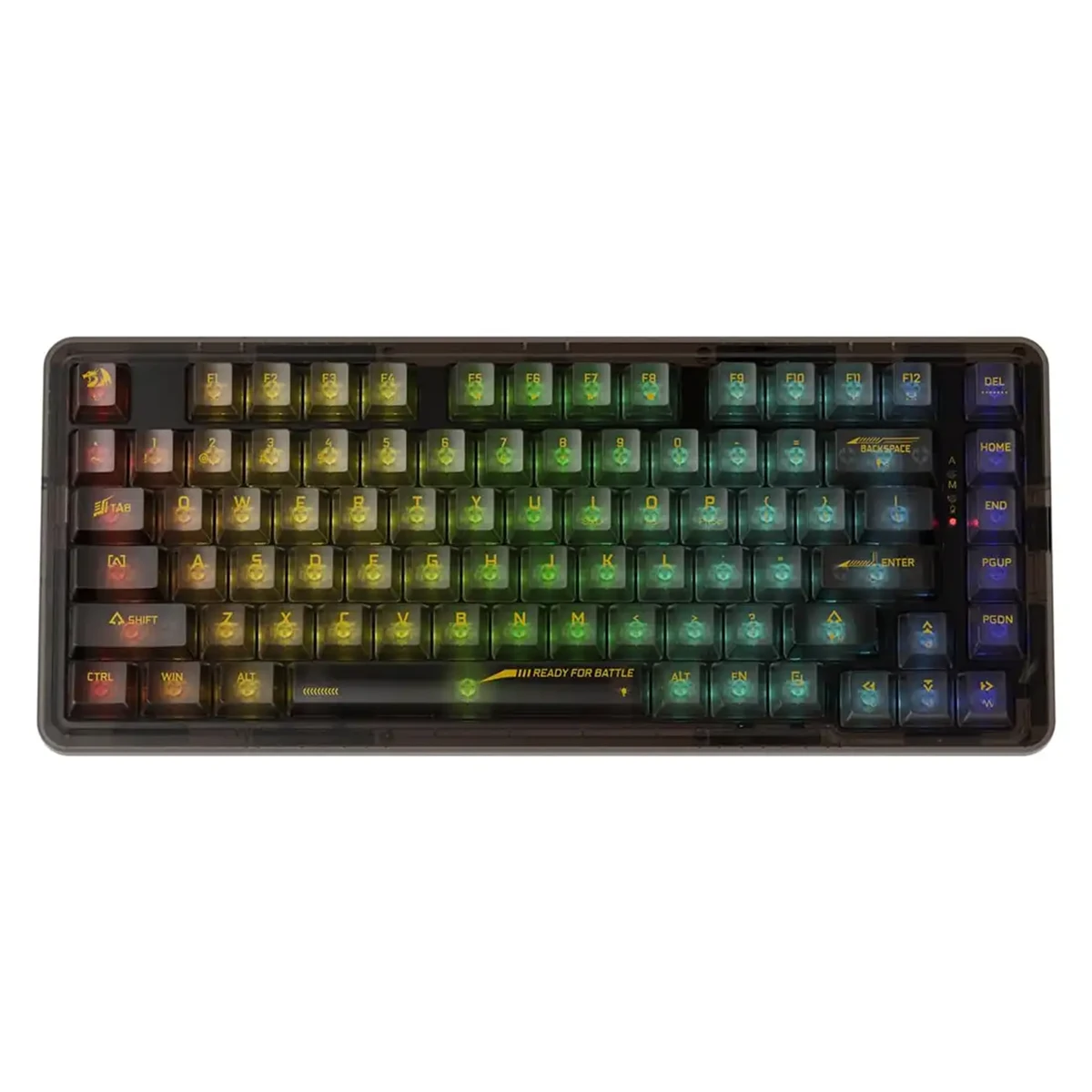 کیبورد بی سیم گیمینگ ردراگون مدل ELF PRO K649-سفید