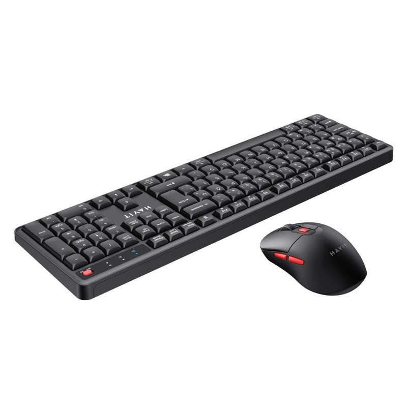 کیبورد و ماوس بی سیم هویت مدل KB261WB کیبورد و ماوس بی سیم هویت مدل KB261WB