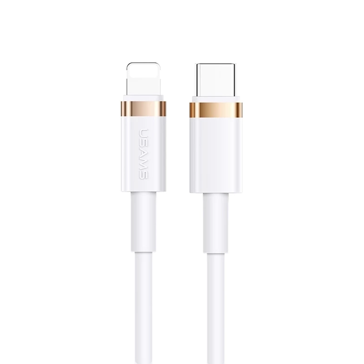 کابل تایپ سی به لایتنینگ یوسمز مدل US-SJ484 U63 طول 1.2 متر کابل تایپ سی به لایتنینگ یوسمز مدل US-SJ484 U63 طول 1.2 متر