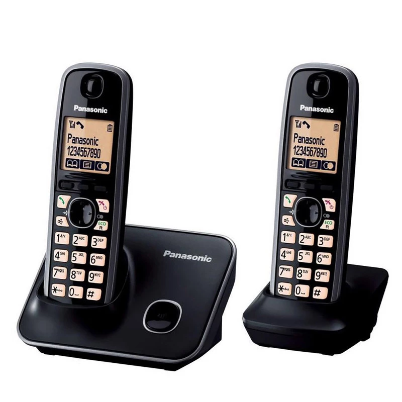 تلفن بی سیم پاناسونیک مدل KX-TG3712-مشکی تلفن بی سیم پاناسونیک مدل KX-TG3712-مشکی