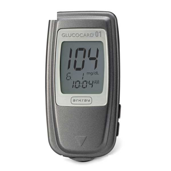 دستگاه تست قند خون آرکری مدل glucocard 01 دستگاه تست قند خون آرکری مدل glucocard 01