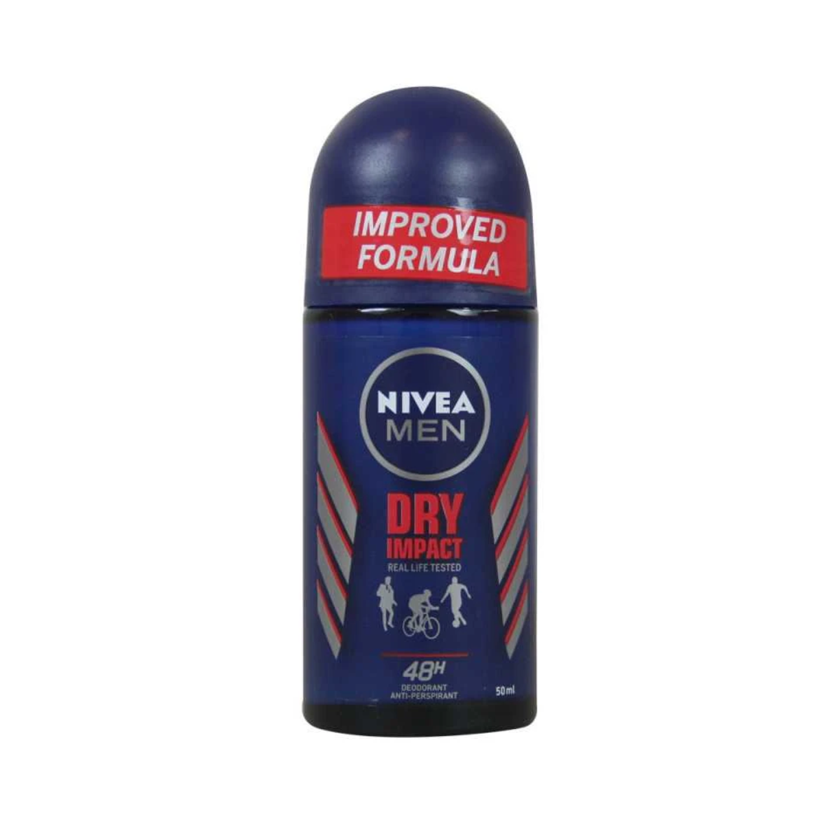 رول ضد تعریق مردانه نیوآ مدل DRY IMPACT real life حجم 50 میلی لیتر رول ضد تعریق مردانه نیوآ مدل DRY IMPACT real life حجم 50 میلی لیتر