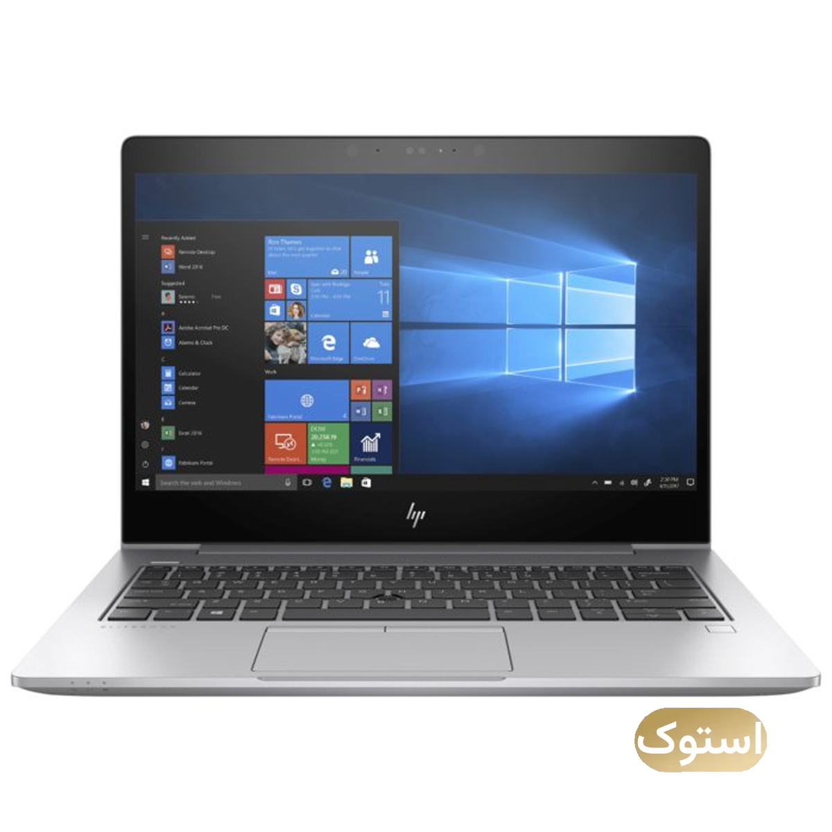 لپ تاپ استوک Used - اچ پی 13.3 اینچی مدل EliteBook 830 G5 i7 8650U 8GB 256GB - نقره ای-Pro