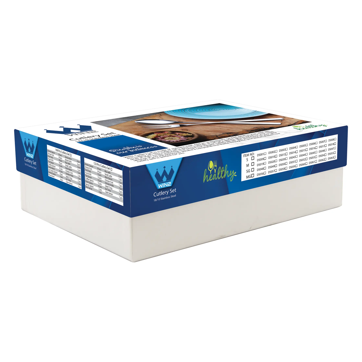 سرویس قاشق و چنگال 72 پارچه وینتو مدل 055 استیل سرویس قاشق و چنگال 72 پارچه وینتو مدل 055 استیل