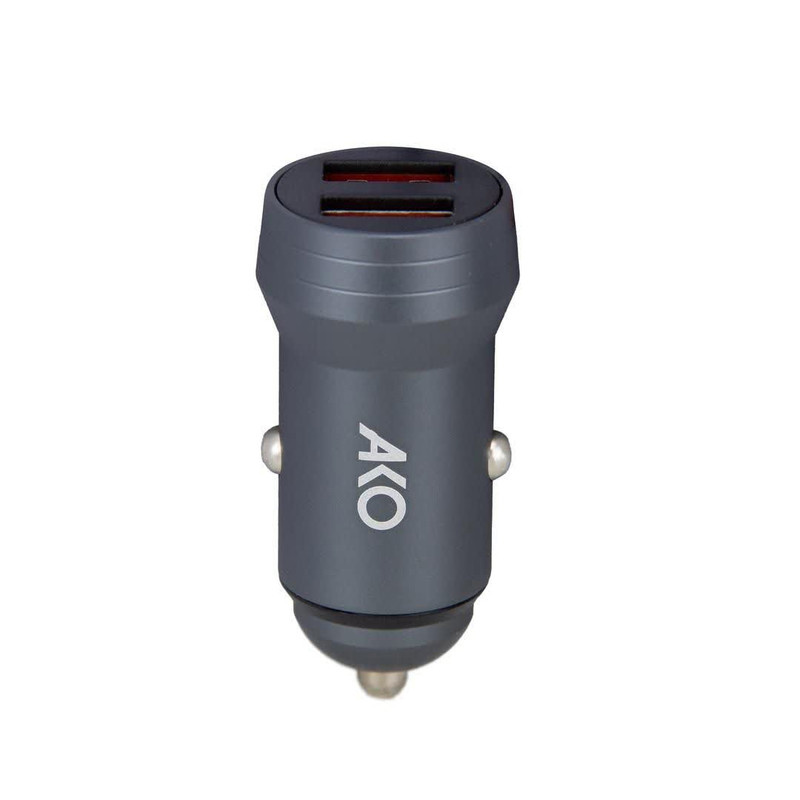 شارژر فندکی 3.1 آمپر دو پورت آکو مدل AC-C11 شارژر فندکی 3.1 آمپر دو پورت آکو مدل AC-C11