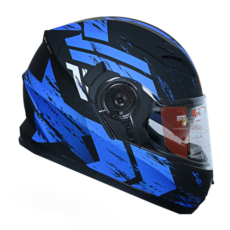 کلاه کاسکت ردلاین مدل فک ثابت 922+blk blu