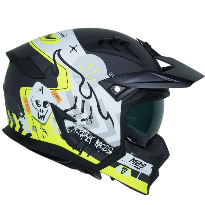 کلاه کاسکت فک جداشونده راپیدو مدل 890+ mt09