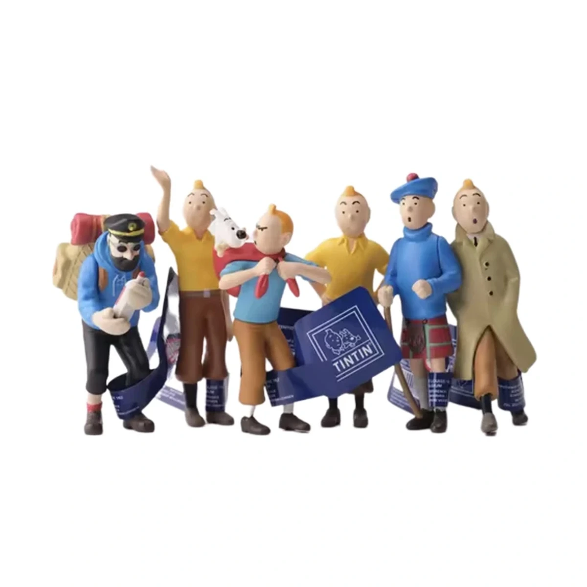 فیگور تن تن مدل تن تن و کاپیتان هادوک بسته شش عددی فیگور تن تن مدل تن تن و کاپیتان هادوک بسته شش عددی