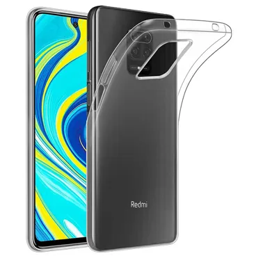 قاب ژلهای شفاف داخل کارتون مناسب برای گوشی شیائومی مدل Redmi Note 9 Pro-سفید قاب ژلهای شفاف داخل کارتون مناسب برای گوشی شیائومی مدل Redmi Note 9 Pro-سفید