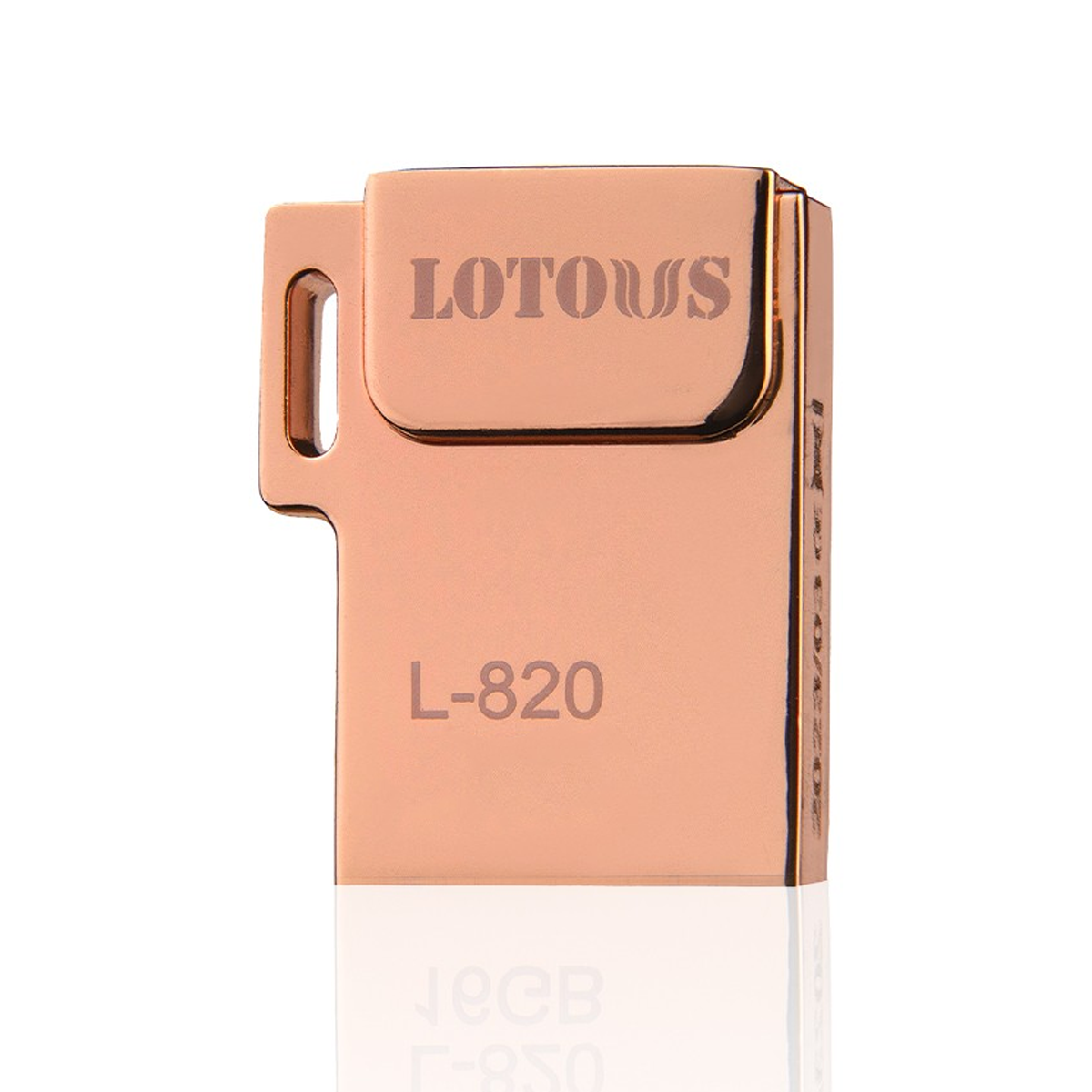 فلش مموری لوتوس مدل L-820 ظرفیت 8 گیگابایت-رزگلد فلش مموری لوتوس مدل L-820 ظرفیت 8 گیگابایت-رزگلد