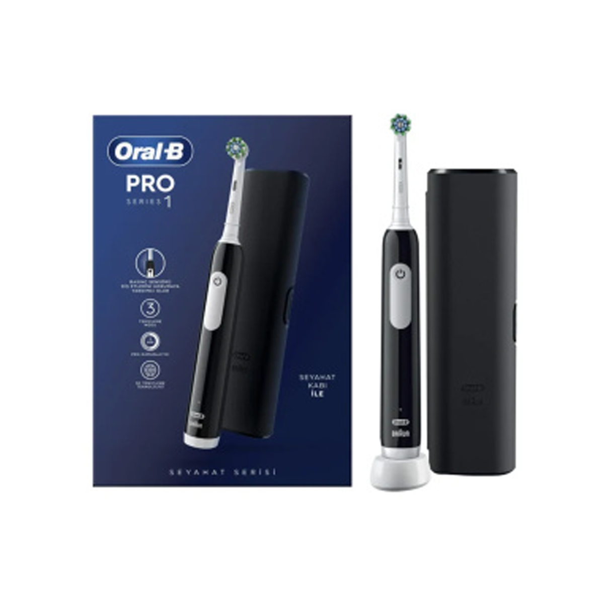 مسواک برقی اورال-بی مدل PRO SERIES 1 به همراه کیف سفری مسواک برقی اورال-بی مدل PRO SERIES 1 به همراه کیف سفری