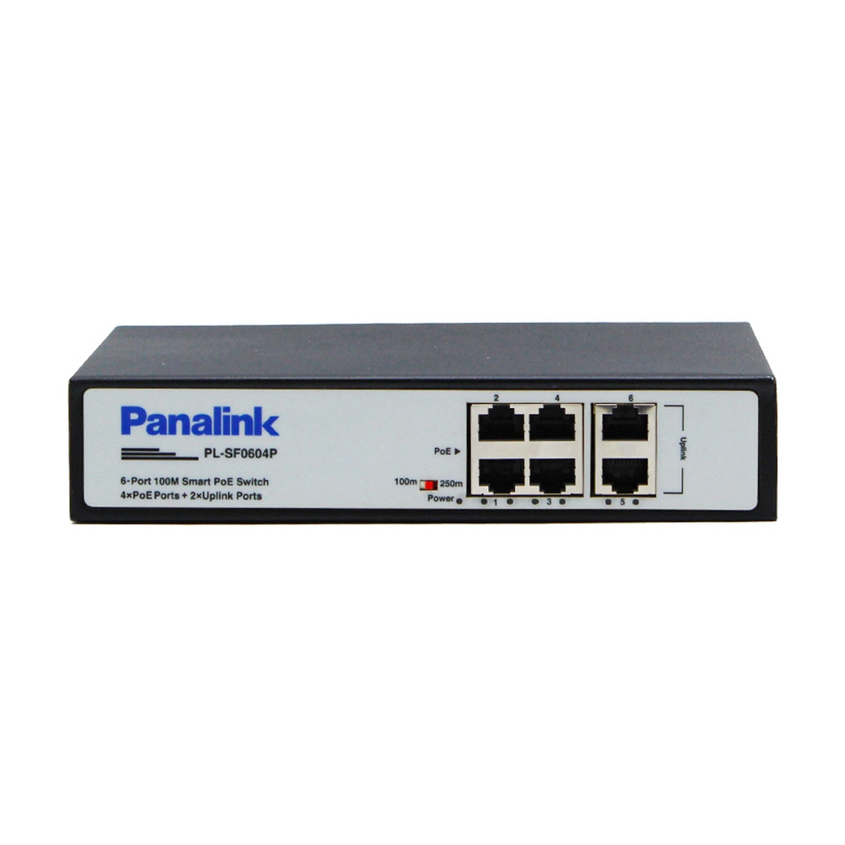 سوئیچ شبکه 4 پورت POE پانالینک مدل PL-SF0604P سوئیچ شبکه 4 پورت POE پانالینک مدل PL-SF0604P