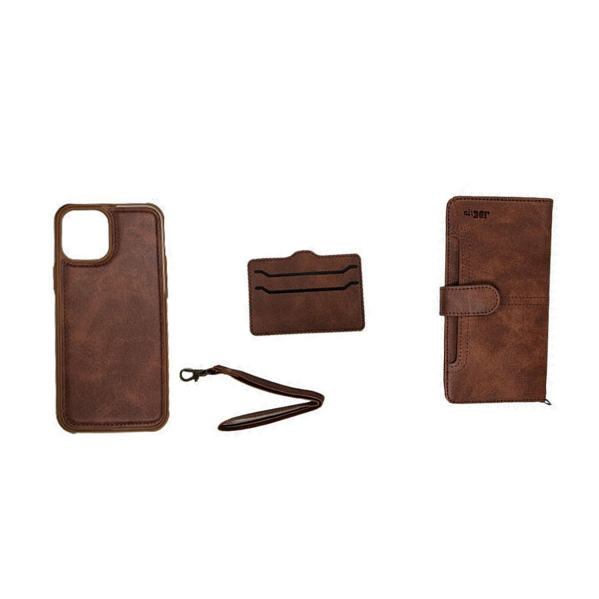 کاور گوشی اپل iPhone 12 Pro Max جی دی کی به همراه کیف و جاکارتی-زرشکی کاور گوشی اپل iPhone 12 Pro Max جی دی کی به همراه کیف و جاکارتی-زرشکی