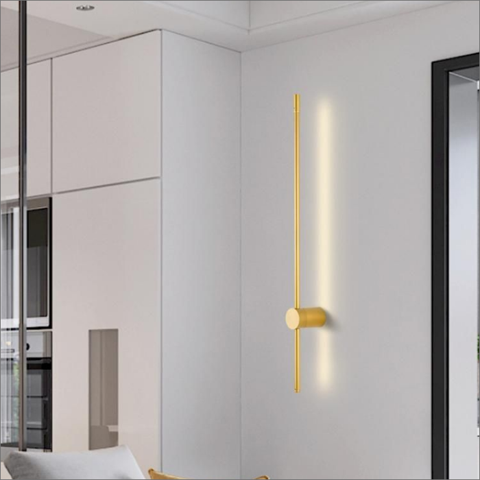 لوستر دیواری خطی میله ای بلند کد 00231