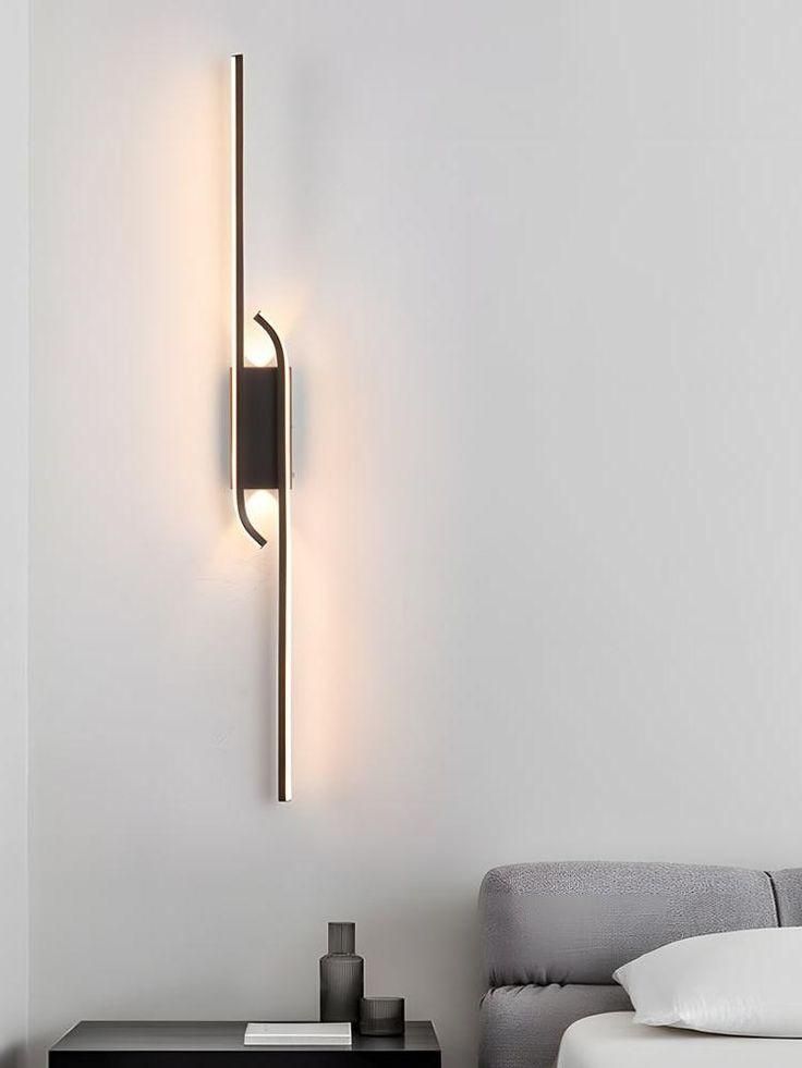 لوستر دیواری مدرن خطی کد 00485 لوستر دیواری مدرن خطی کد 00485