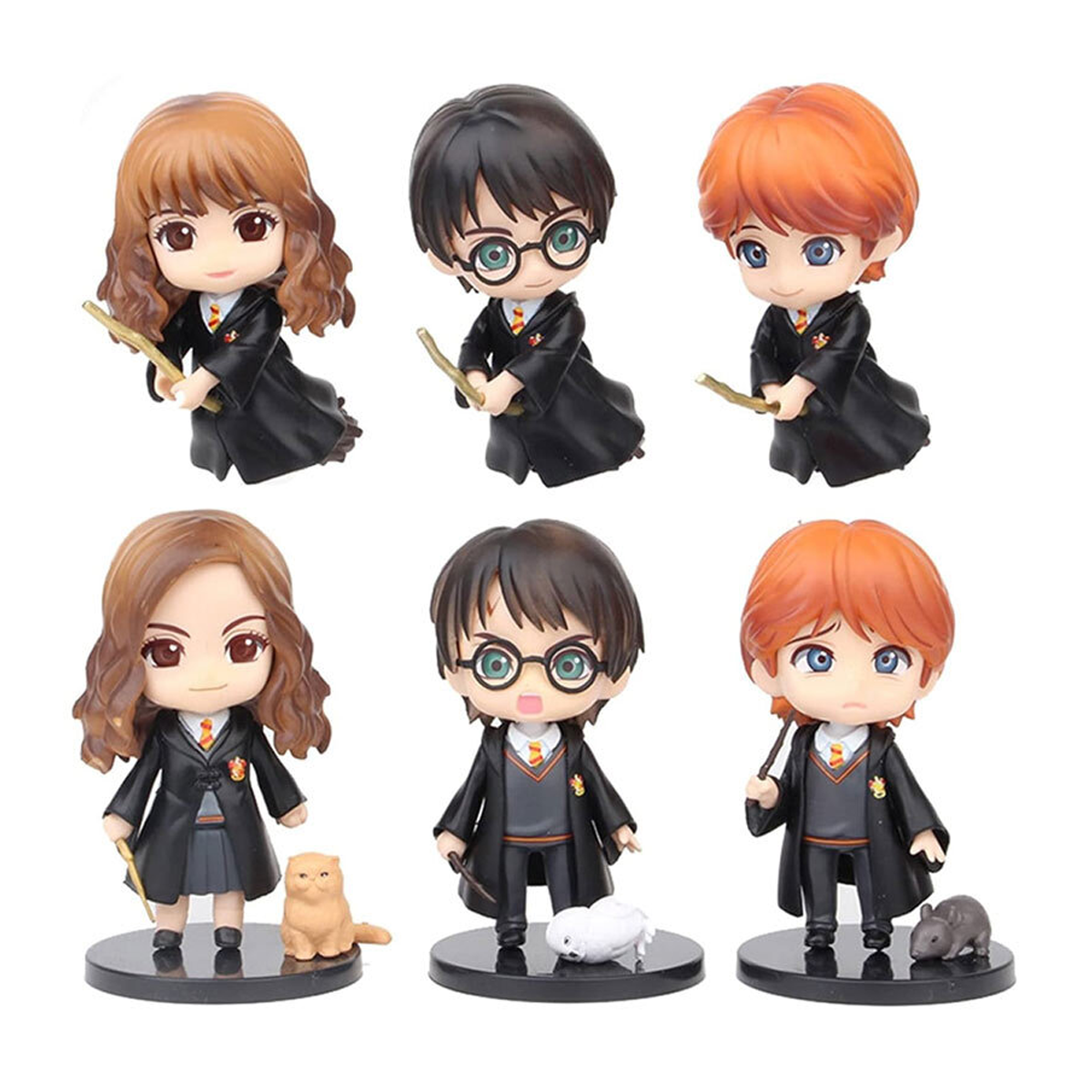اکشن فیگور مدل هری پاتر کد 713/9 بسته 6 عددی-