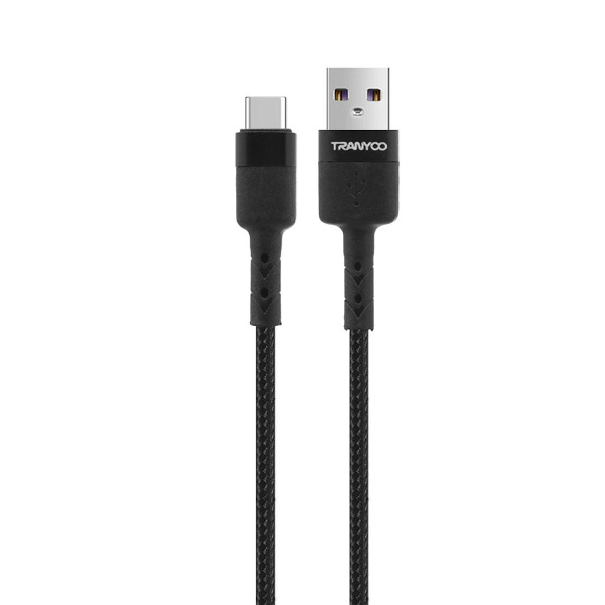 کابل تایپ سی ترانیو مدل T-S4C طول 25 سانتی‌ متر-مشکی