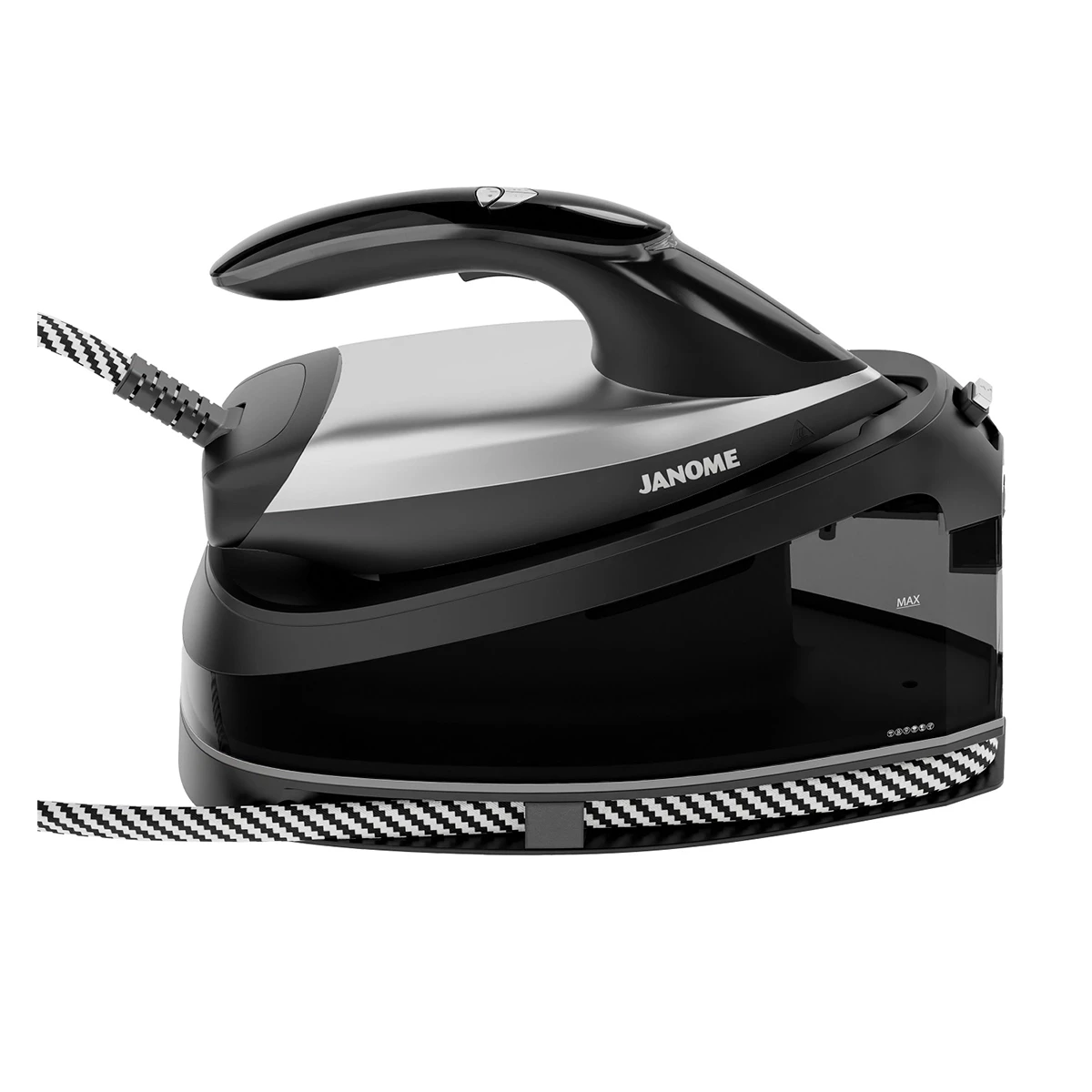 اتو مخزن دار ژانومه مدل SE2540-مشکی نقره ای