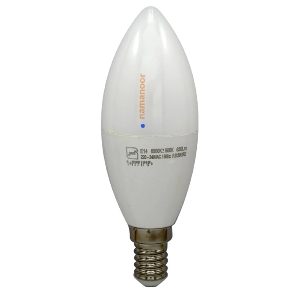لامپ ال ای دی 7 وات نمانور مدل کندل پایه E14