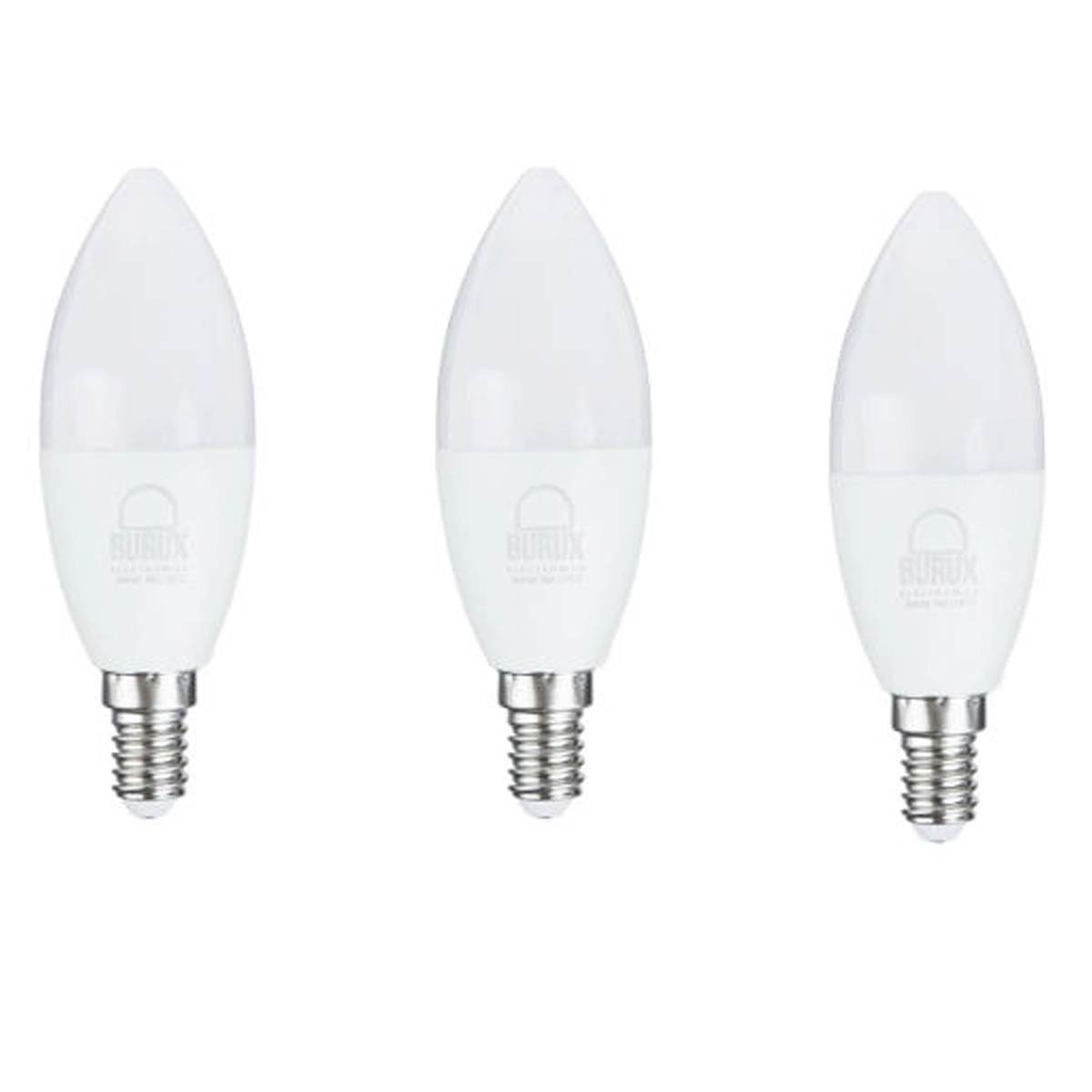 لامپ ال ای دی 7 وات بروکس پایه E14 بسته 3 عددی