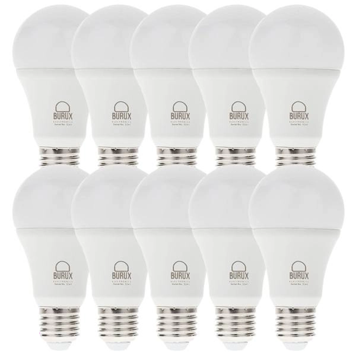 لامپ ال ای دی 12 وات بروکس مدل A60-PAIC پایه E27 بسته 10 عددی