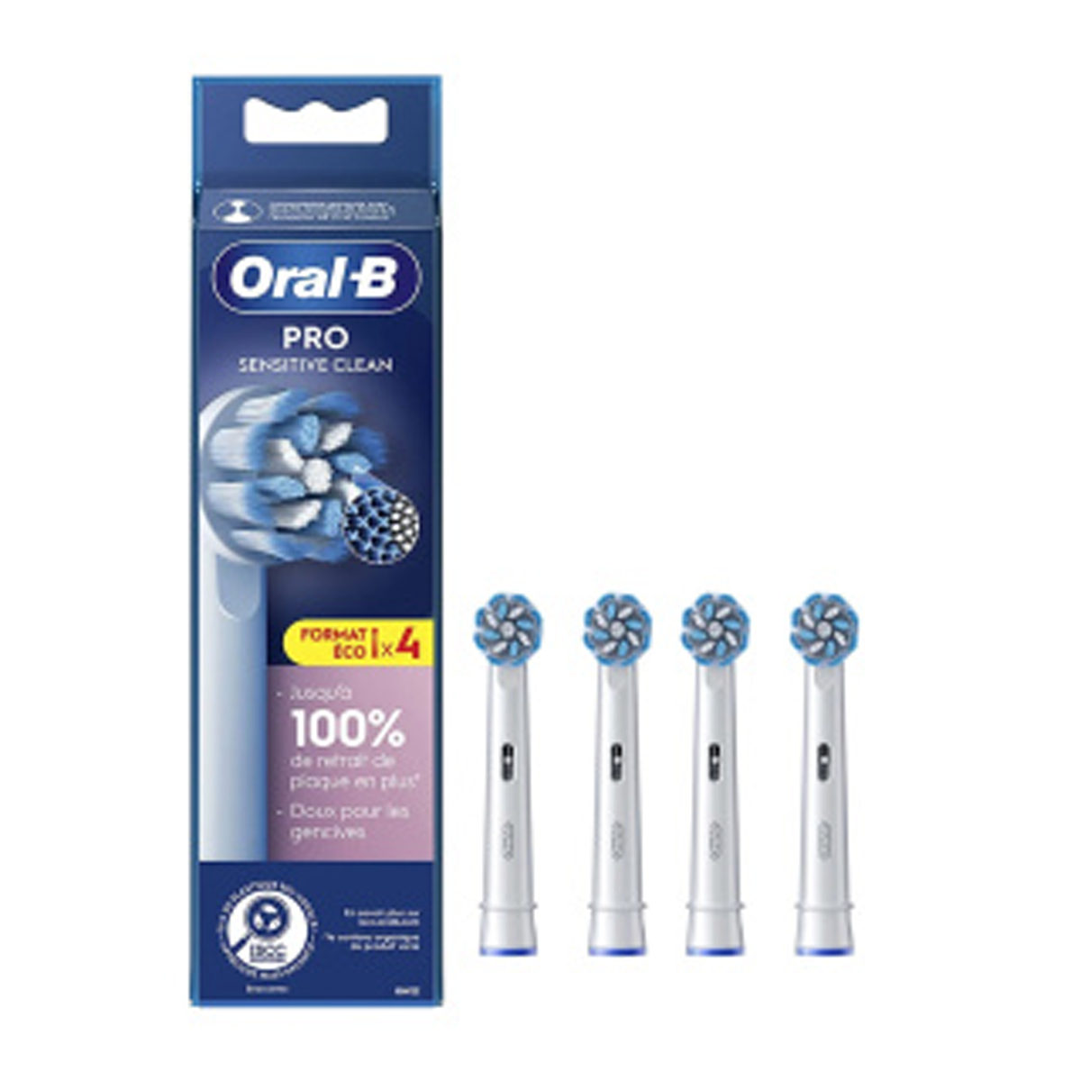 سری یدک مسواک برقی ااورال-بی مدل Pro Sensetive Clean بسته 4 عددی سری یدک مسواک برقی ااورال-بی مدل Pro Sensetive Clean بسته 4 عددی