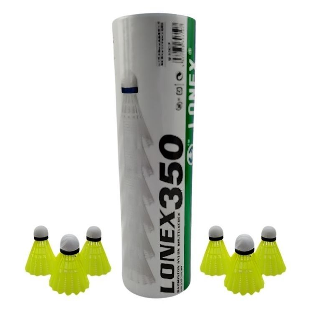 توپ بدمینتون لونکس مدل 350 بسته 6 عددی