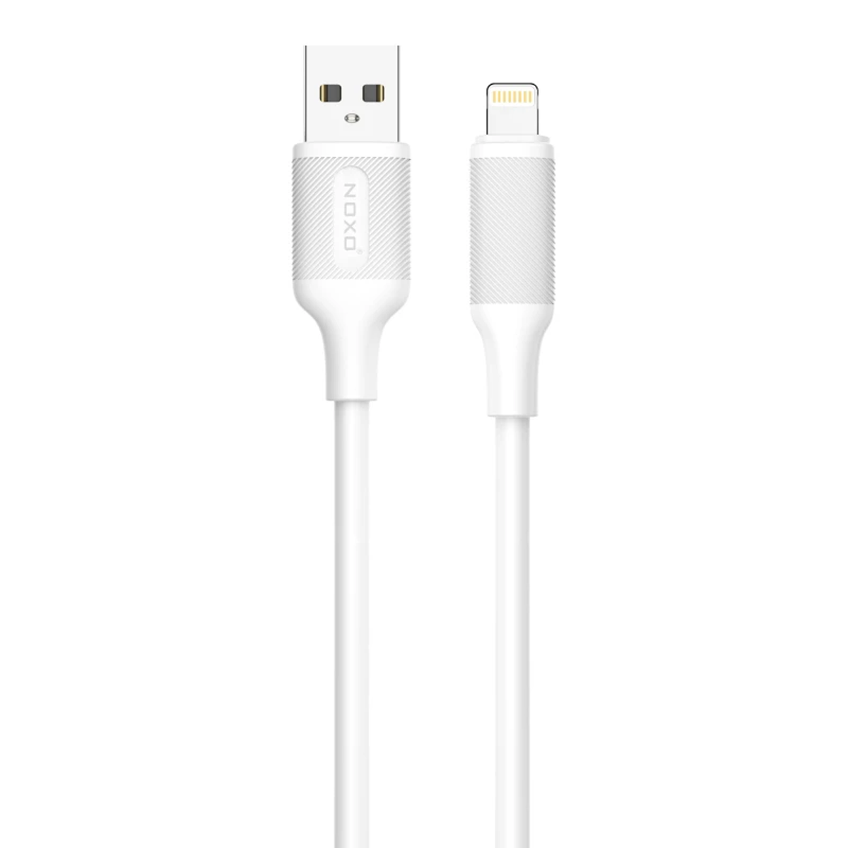 کابل تبدیل USB-A به لایتنینگ نوکسو مدل CN-1 طول 1 متر-سفید کابل تبدیل USB-A به لایتنینگ نوکسو مدل CN-1 طول 1 متر-سفید