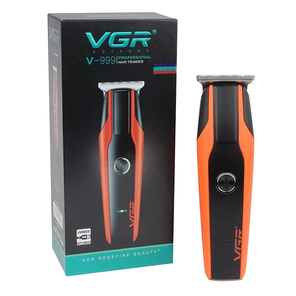 ماشین اصلاح سر و صورت وی جی آر مدل V-999 ماشین اصلاح سر و صورت وی جی آر مدل V-999