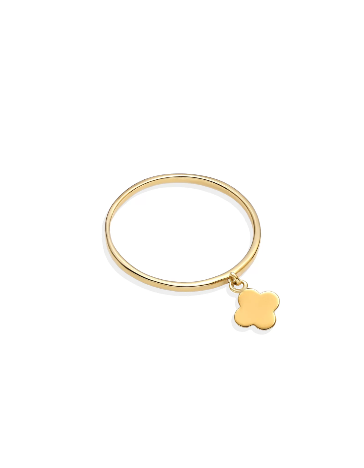 انگشتر طلا 18عیار اپال گلد مدل  آویز ونکلیف