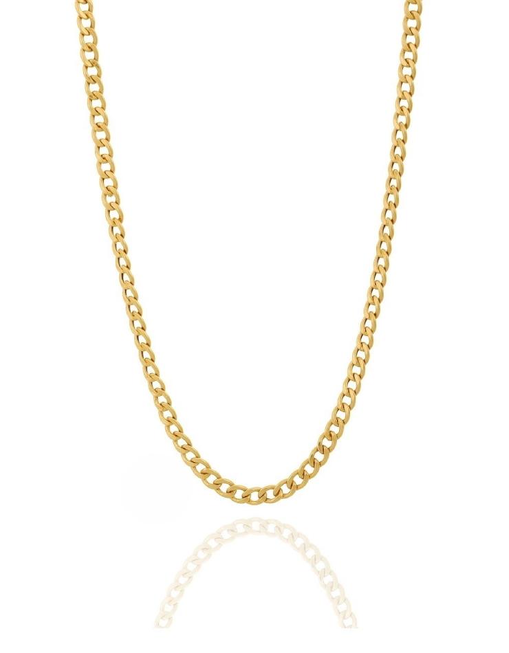 زنجیر طلا 18عیار اپال گلد مدل  زنجیر کارتیه نازک سوپر اسپادانا 0195