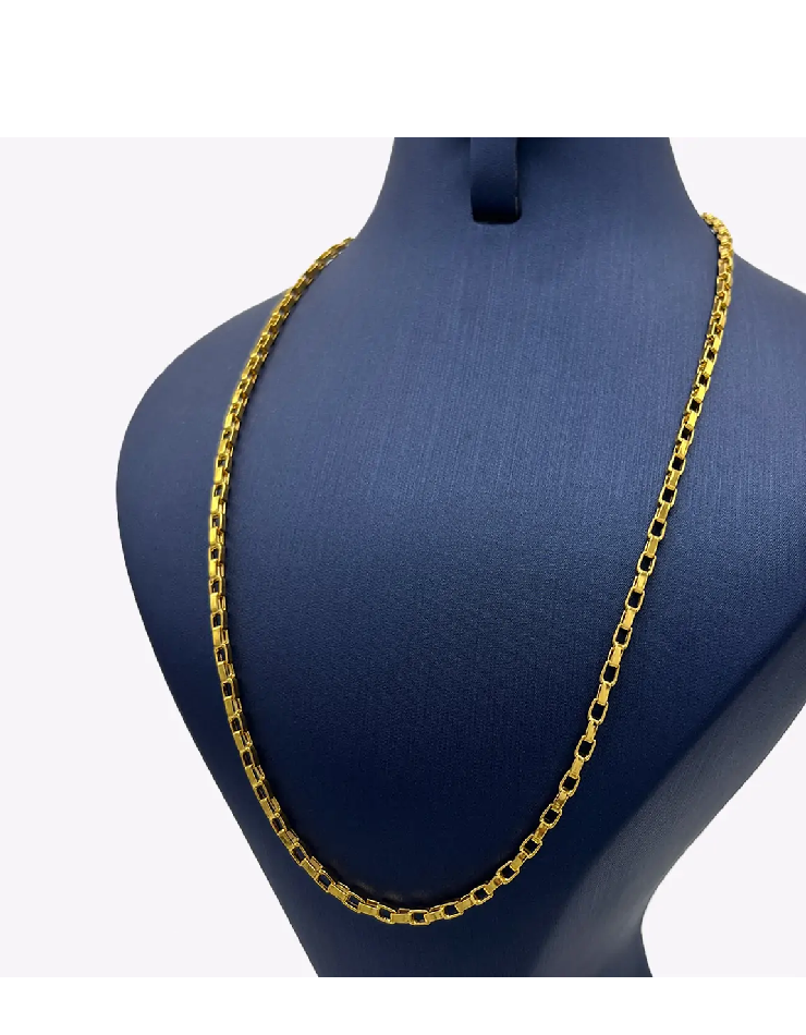 زنجیر طلا  18عیار اپال گلد مدل زنجیر دیپلمات کد sh0077