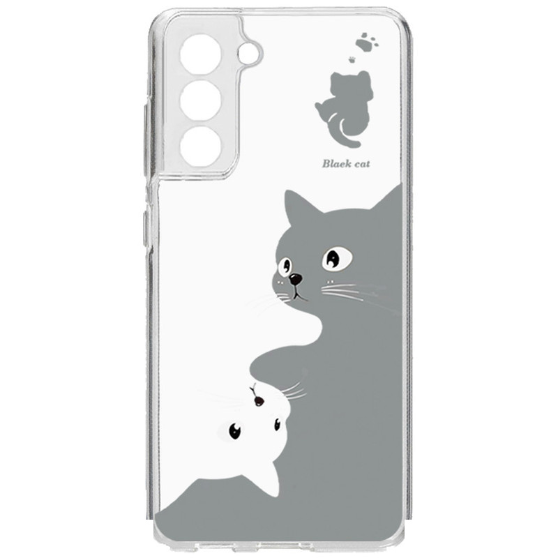 کاور طرح Cat مناسب برای گوشی موبایل سامسونگ Galaxy S21 FE کاور طرح Cat مناسب برای گوشی موبایل سامسونگ Galaxy S21 FE