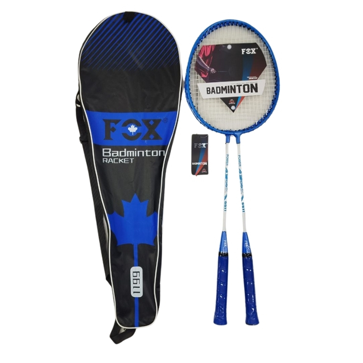 راکت بدمینتون فاکس مدل 6611 بسته 2 عددی