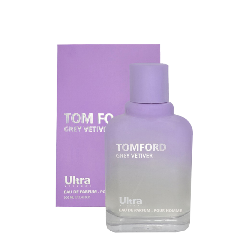 ادو پرفیوم مردانه اولترا ویرچوآل مدل Tomford Grey Vetiver حجم 100 میلی لیتر-100 میلی لیتر ادو پرفیوم مردانه اولترا ویرچوآل مدل Tomford Grey Vetiver حجم 100 میلی لیتر-100 میلی لیتر