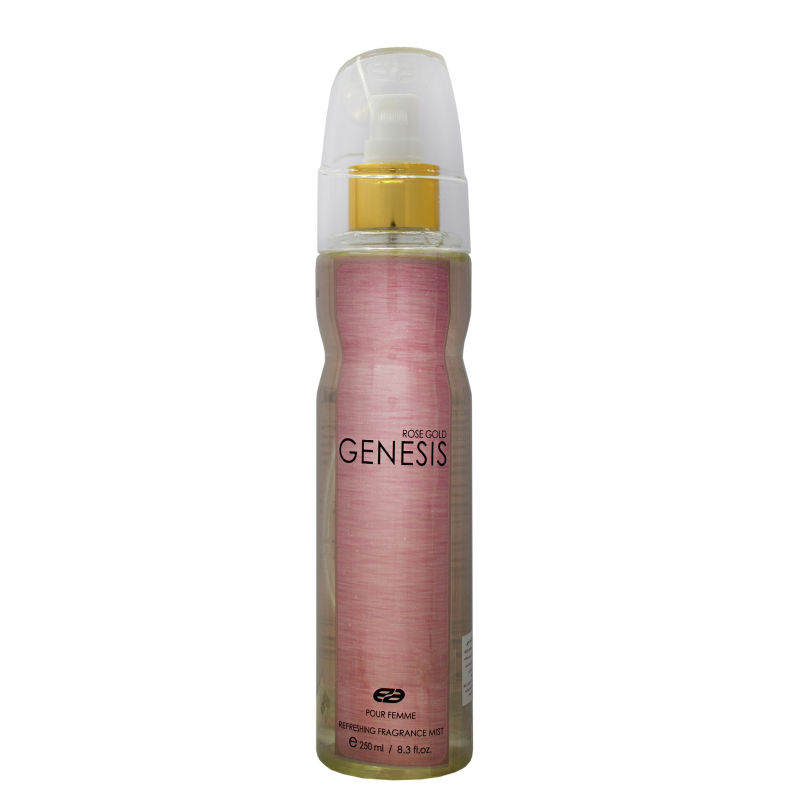 بادی اسپلش زنانه عماد آرا مدل Genesis Rose Gold حجم 250 میلی لیتر بادی اسپلش زنانه عماد آرا مدل Genesis Rose Gold حجم 250 میلی لیتر